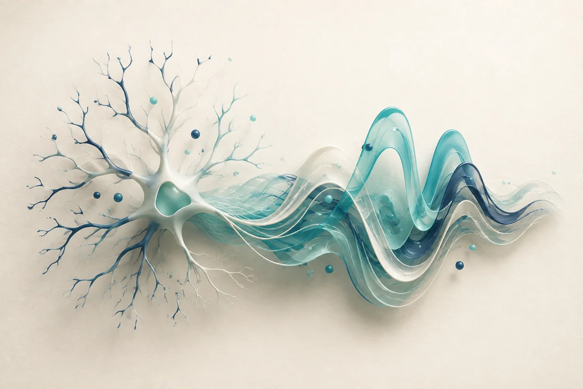 Conceptual illustration: When brain signals become a voice