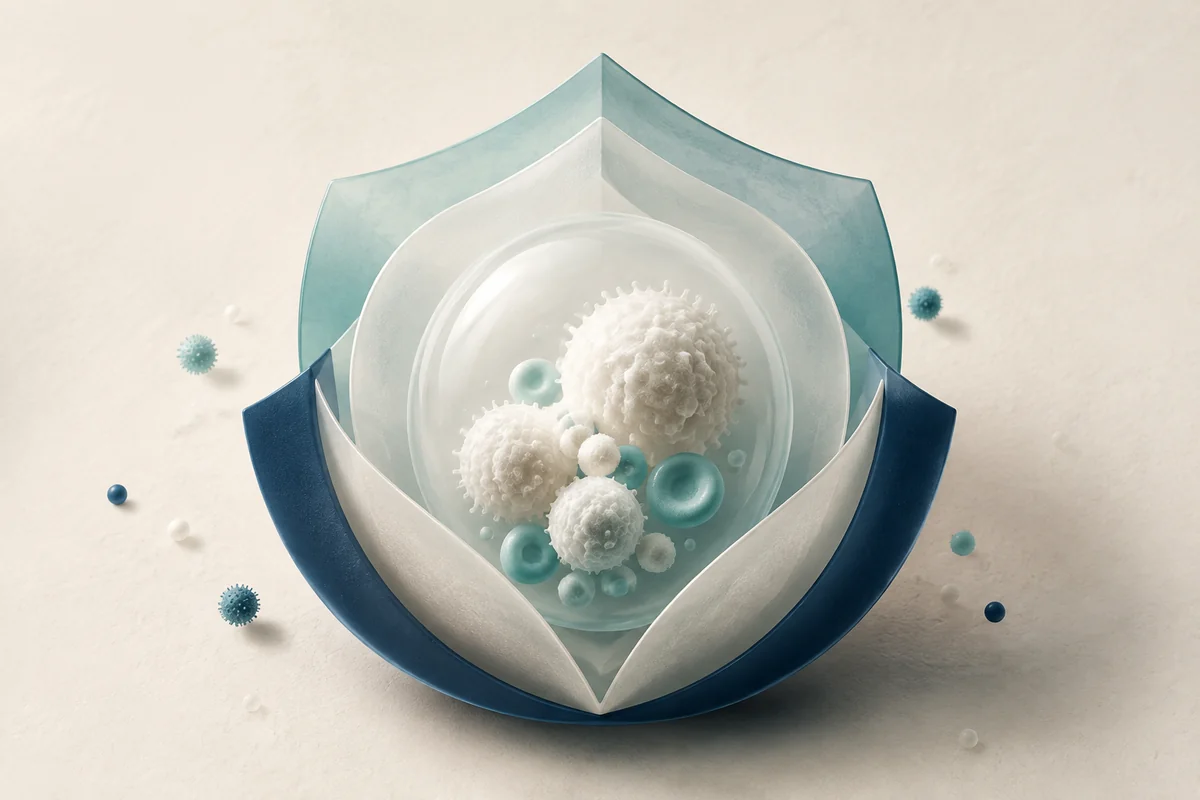 Conceptual illustration: R21/Matrix-M: what the malaria vaccine trial taught us
